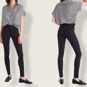 Madewell‎ 9” High Rise Black Skinny Jeans Women’s Sz 24 Tall
